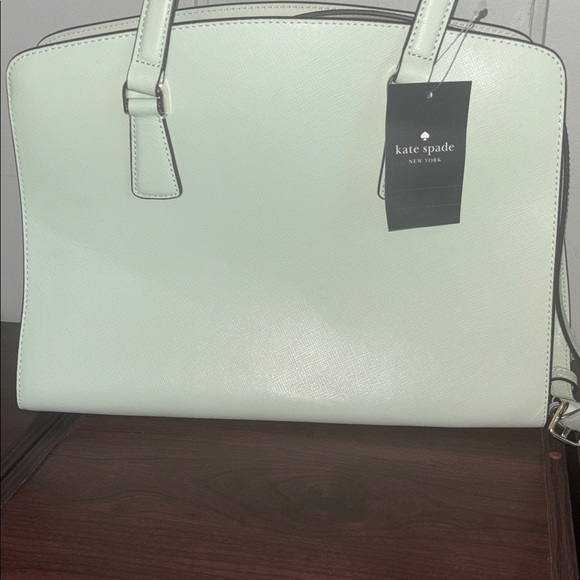 Kate Spade Pastel Green Satchel with Wallet - Picture 4 of 6